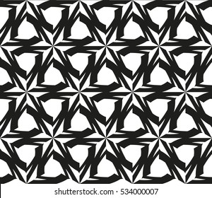 Color design geometric pattern. Seamless vector illustration black and white color.