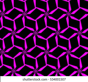 Color design geometric pattern. Seamless vector illustration purple color.