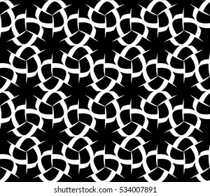 Color design geometric pattern. Seamless vector illustration black and white color.