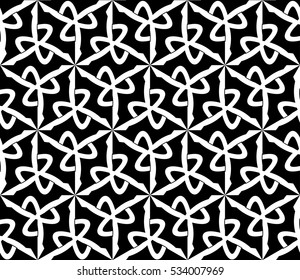 Color design geometric pattern. Seamless vector illustration black and white color.