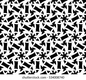 Color design geometric pattern. Seamless vector illustration black and white color.
