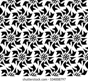 Color design geometric pattern. Seamless vector illustration black and white color.
