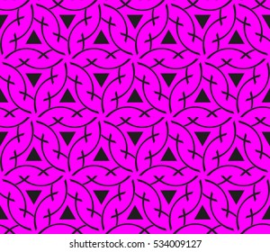 Color design geometric pattern. Seamless vector illustration purple color.
