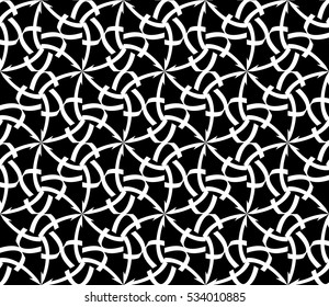 Color design geometric pattern. Seamless vector illustration black and white color.