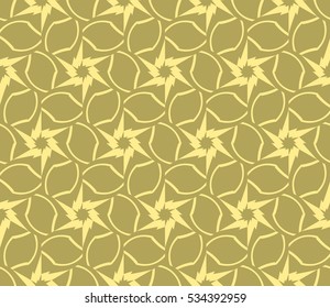 Color design geometric pattern. Seamless vector illustration yellow color.