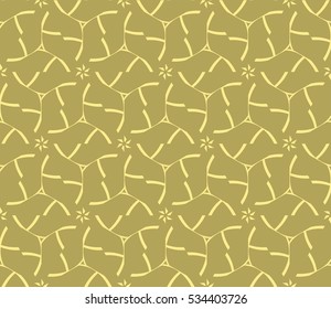 Color design geometric pattern. Seamless vector illustration yellow color.