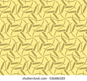 Color design geometric pattern. Seamless vector illustration yellow color.
