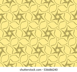 Color design geometric pattern. Seamless vector illustration yellow color.