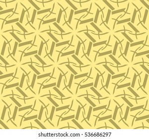 Color design geometric pattern. Seamless vector illustration yellow color.