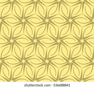Color design geometric pattern. Seamless vector illustration yellow color.