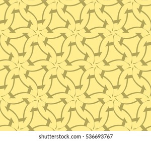 Color design geometric pattern. Seamless vector illustration yellow color.