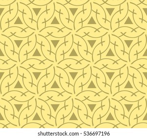 Color design geometric pattern. Seamless vector illustration yellow color.