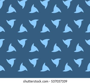 Color design geometric pattern. Seamless vector illustration blue color.