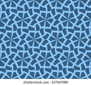 Color design geometric pattern. Seamless vector illustration blue color.