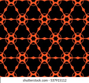 Color design geometric pattern. Seamless vector illustration orange color.