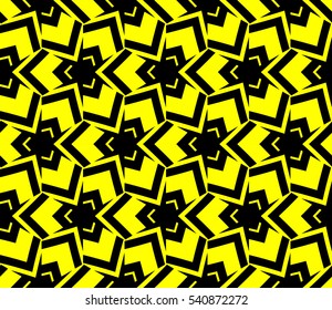Color design geometric pattern. Seamless vector illustration yellow color.