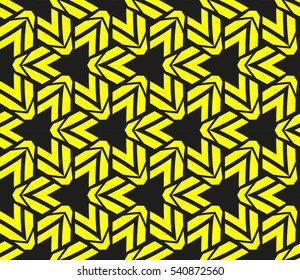 Color design geometric pattern. Seamless vector illustration yellow color.