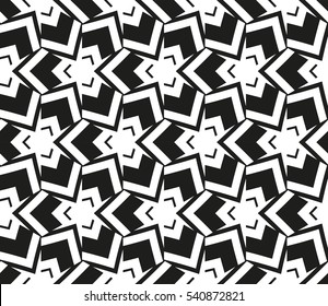 Color design geometric pattern. Seamless vector illustration black and white color.