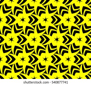 Color design geometric pattern. Seamless vector illustration yellow color.
