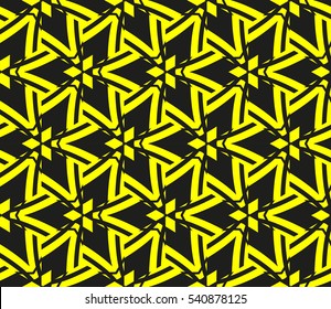 Color design geometric pattern. Seamless vector illustration yellow color.