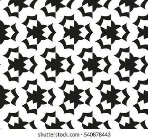 Color design geometric pattern. Seamless vector illustration black and white color.