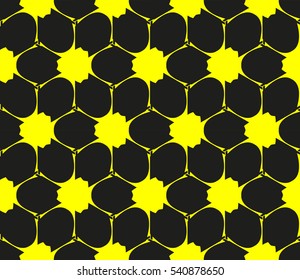 Color design geometric pattern. Seamless vector illustration yellow color.