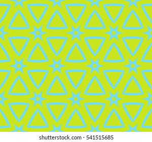 Color design geometric pattern. Seamless vector illustration blue color.