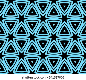Color design geometric pattern. Seamless vector illustration blue color.