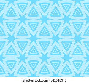 Color design geometric pattern. Seamless vector illustration blue color.