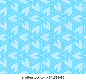 Color design geometric pattern. Seamless vector illustration blue color.