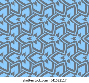 Color design geometric pattern. Seamless vector illustration blue color.