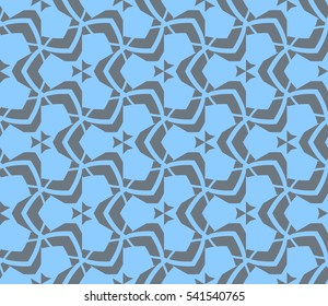Color design geometric pattern. Seamless vector illustration blue color.