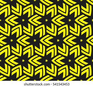 Color design geometric pattern. Seamless vector illustration yellow color.