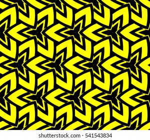 Color design geometric pattern. Seamless vector illustration yellow color.