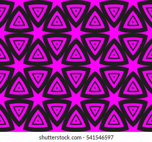 Color design geometric pattern. Seamless vector illustration purple color.