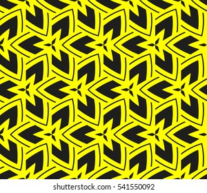 Color design geometric pattern. Seamless vector illustration yellow color.