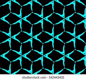 Color design geometric pattern. Seamless vector illustration blue color.