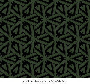 Color design geometric pattern. Seamless vector illustration green color.