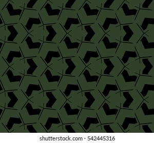 Color design geometric pattern. Seamless vector illustration green color.