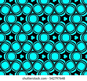 Color design geometric pattern. Seamless vector illustration blue color.