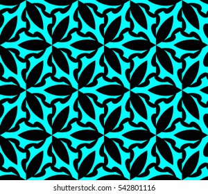 Color design geometric pattern. Seamless vector illustration blue color.