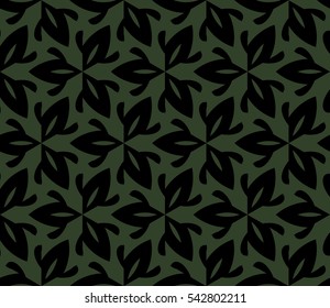 Color design geometric pattern. Seamless vector illustration green color.