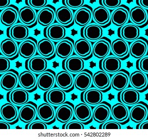 Color design geometric pattern. Seamless vector illustration blue color.