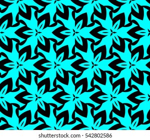 Color design geometric pattern. Seamless vector illustration blue color.