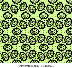 Color design geometric pattern. Seamless vector illustration green color.