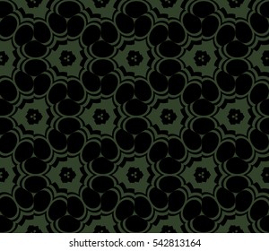 Color design geometric pattern. Seamless vector illustration green color.