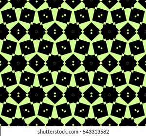 Color design geometric pattern. Seamless vector illustration green color.