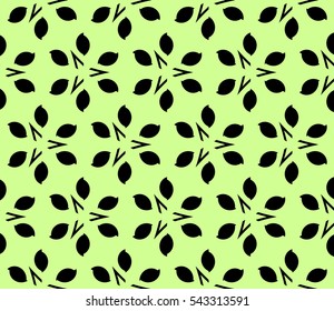 Color design geometric pattern. Seamless vector illustration green color.