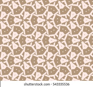 Color design geometric pattern. Seamless vector illustration beige color.