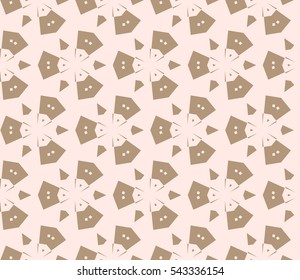 Color design geometric pattern. Seamless vector illustration beige color.